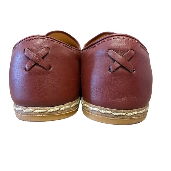 CHARIX Women's Cognac Maroon Red Leather
Loafer Flats Size 38 (8) - Picture 11 of 13